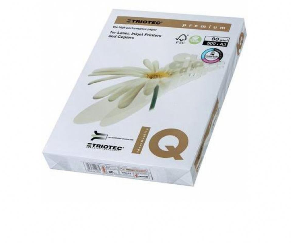 Papir FOTOKOPIRNI IQ Triotec PREMIUM A3- 80g