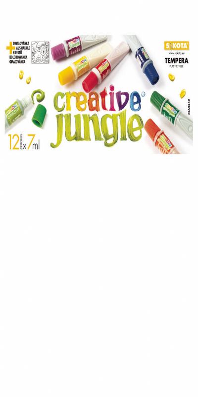 Tempere CREATIVE JUNGLE 12 (7ml)